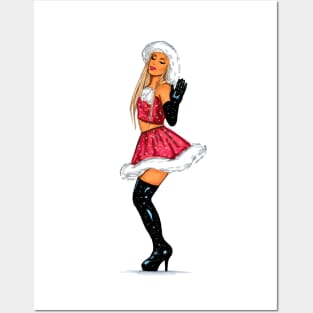 Santa Baby Posters and Art